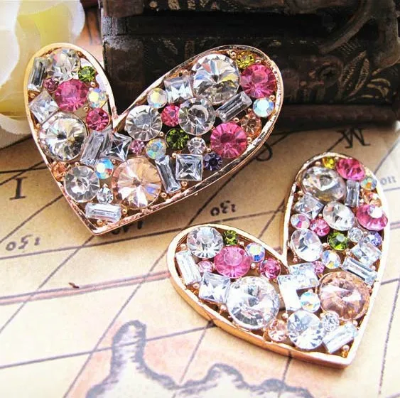 6pcs per lot 5cm*4cm Alloy Gold Colour Crystal Heart Cell Phone DIY Alloy Decoration YC0042
6pcs per lot 5cm*4cm Alloy Gold Colour Crystal Heart Cell Phone DIY Alloy Decoration YC0042