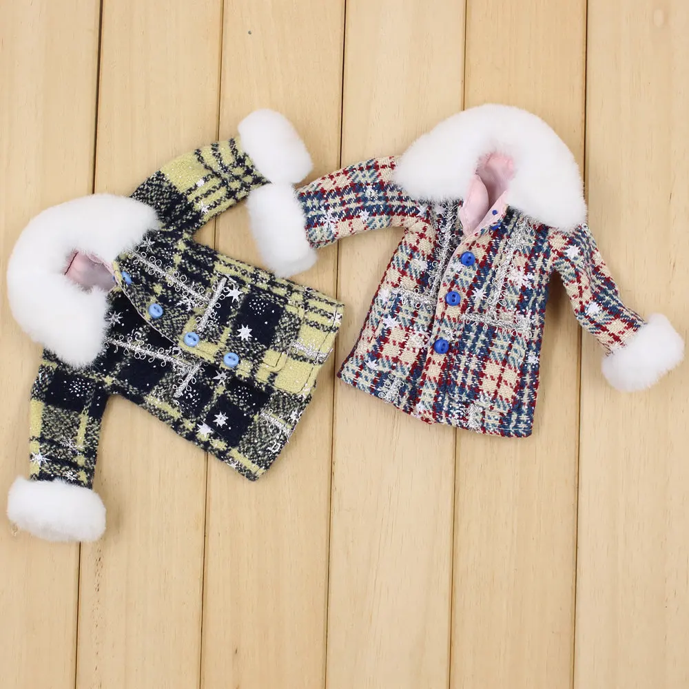 Outfit for Blyth doll Fluffy Plaid Coat cool suit for 1/6 pullip jerryberry licca icy dbs doll
Outfit for Blyth doll Fluffy Plaid Coat cool suit for 1/6 pullip jerryberry licca icy dbs doll