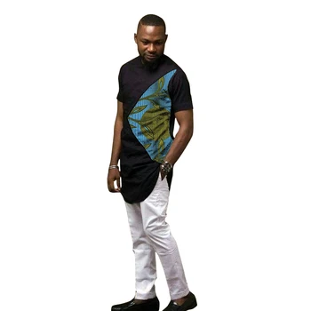 Fashion Men Clothes Long Sleeve Printing T-Shirt and Pants Set Traditional African Bazin Riche Print Tops and White Trousers
Fashion Men Clothes Long Sleeve Printing T-Shirt and Pants Set Traditional African Bazin Riche Print Tops and White Trousers