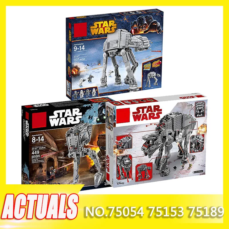 75153 Building Blocks Legoingly StarWars Force Awaken AT At St Transpotation Armored Robot Star Wars Walker Toy
75153 Building Blocks Legoingly StarWars Force Awaken AT At St Transpotation Armored Robot Star Wars Walker Toy