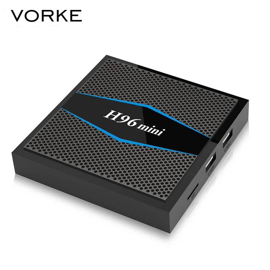 

Vorke 2GB/16GB H96 Mini Android 7.1.2 Amlogic S905W 4K Smart TV BOX 2.4G/5G Dual Band WIFI HDMI 2.0 Bluetooth 4.1 LAN