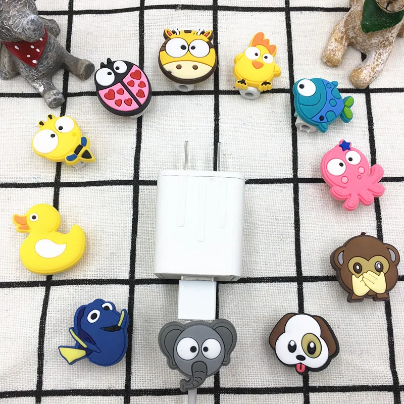 10pcs Animal USB Cable Protector Management Data Line Cord Protection Case Cable Winder Cover For iPhone 6 7 Plus 8 Samsung
10pcs Animal USB Cable Protector Management Data Line Cord Protection Case Cable Winder Cover For iPhone 6 7 Plus 8 Samsung