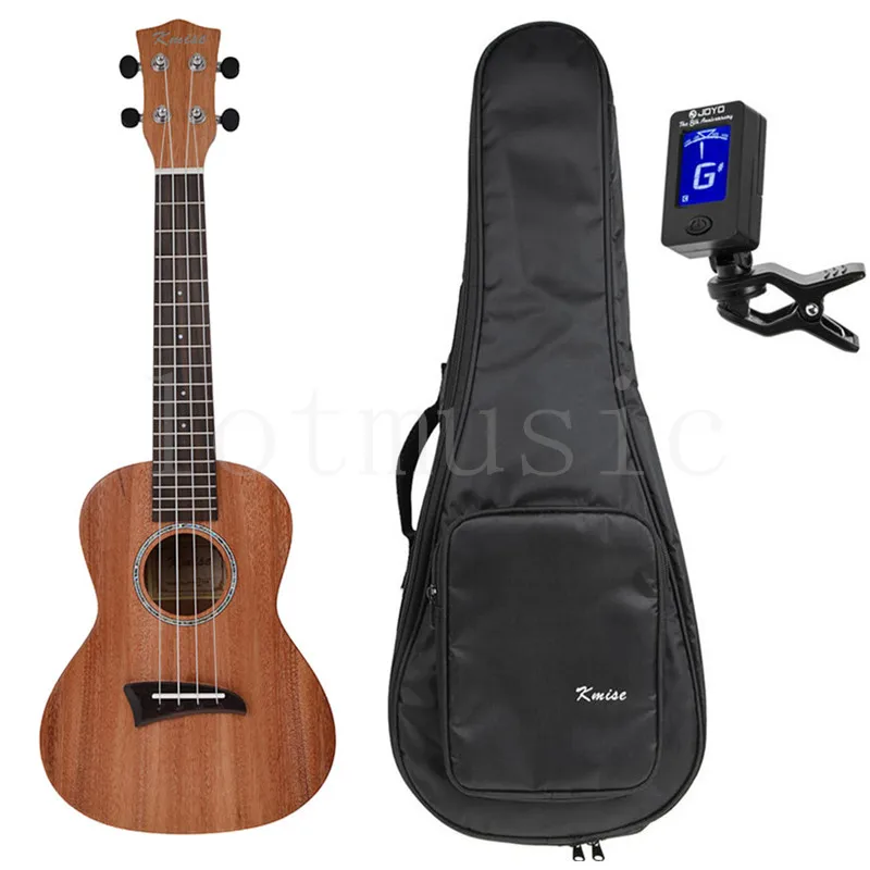 Solid Mahogany Top Tenor Ukulele 26 inch Hawaii Guitar Rosewood Bridge Matt W/Bag and JOYO Tuner
Solid Mahogany Top Tenor Ukulele 26 inch Hawaii Guitar Rosewood Bridge Matt W/Bag and JOYO Tuner