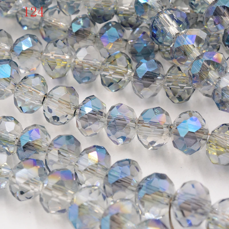 FLTMRH Wholesale 70pcs Rondelle Faceted Crystal Glass Loose Spacer Beads 8mm CLEAR green
FLTMRH Wholesale 70pcs Rondelle Faceted Crystal Glass Loose Spacer Beads 8mm CLEAR green