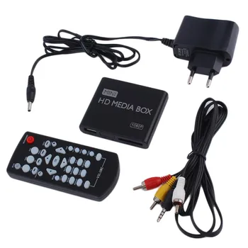 Mini Media Player 1080P Mini HDD Media Box TV box Video Multimedia Player Full HD With SD MMC Card Reader
Mini Media Player 1080P Mini HDD Media Box TV box Video Multimedia Player Full HD With SD MMC Card Reader