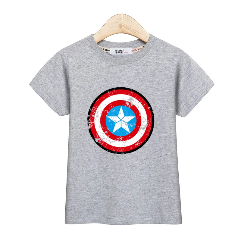Kids 3D Shield Hero Clothing baby boys Captain America t-shirt Short sleeve cotton girl tops tee Casual shirt children clothes
Kids 3D Shield Hero Clothing baby boys Captain America t-shirt Short sleeve cotton girl tops tee Casual shirt children clothes