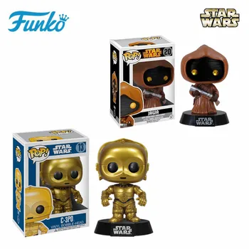 FUNKO POP Star wars & JAWA C-3PO PVC Action Figure Collectible Model Toys For Children Gift
FUNKO POP Star wars & JAWA C-3PO PVC Action Figure Collectible Model Toys For Children Gift