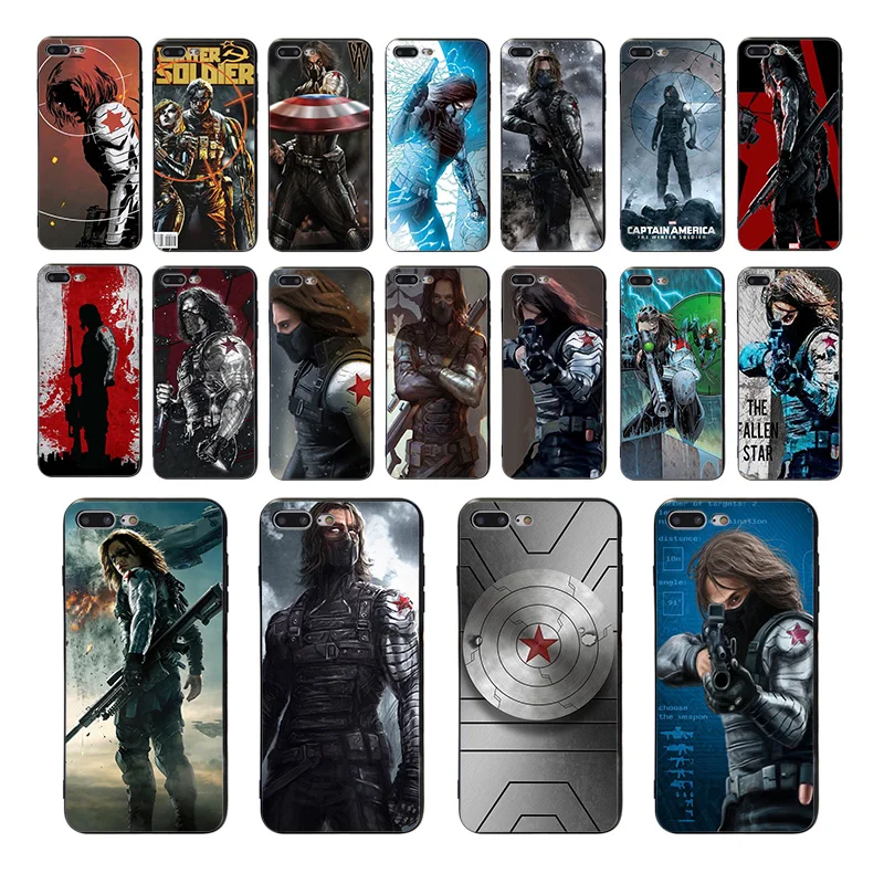 MARVEL phone case Winter Soldier HEROES Soft covers for Apple iphone 7 6 8 6s plus x xr xs max 5s 5 se 10 silicone fitted shell
MARVEL phone case Winter Soldier HEROES Soft covers for Apple iphone 7 6 8 6s plus x xr xs max 5s 5 se 10 silicone fitted shell
