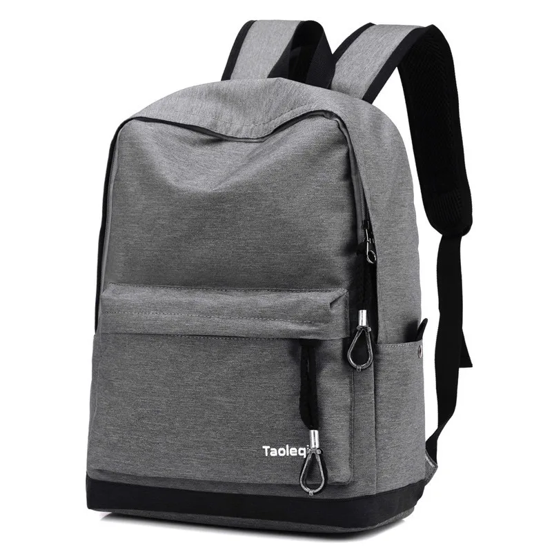 Фото 2019 Leisure Men Women Backpacks Canvas Rucksack School Bags for 15.6 Laptop Notebook Anti-theft Backpack Mochila Feminina | Багаж и сумки