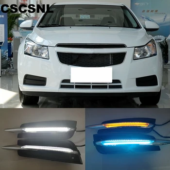 CSCSNL 2PCS LED DRL Daytime Running Light fog lamp with yellow turn signal For chevrolet cruze 2009 2010 2011 2012 2013 2014
CSCSNL 2PCS LED DRL Daytime Running Light fog lamp with yellow turn signal For chevrolet cruze 2009 2010 2011 2012 2013 2014