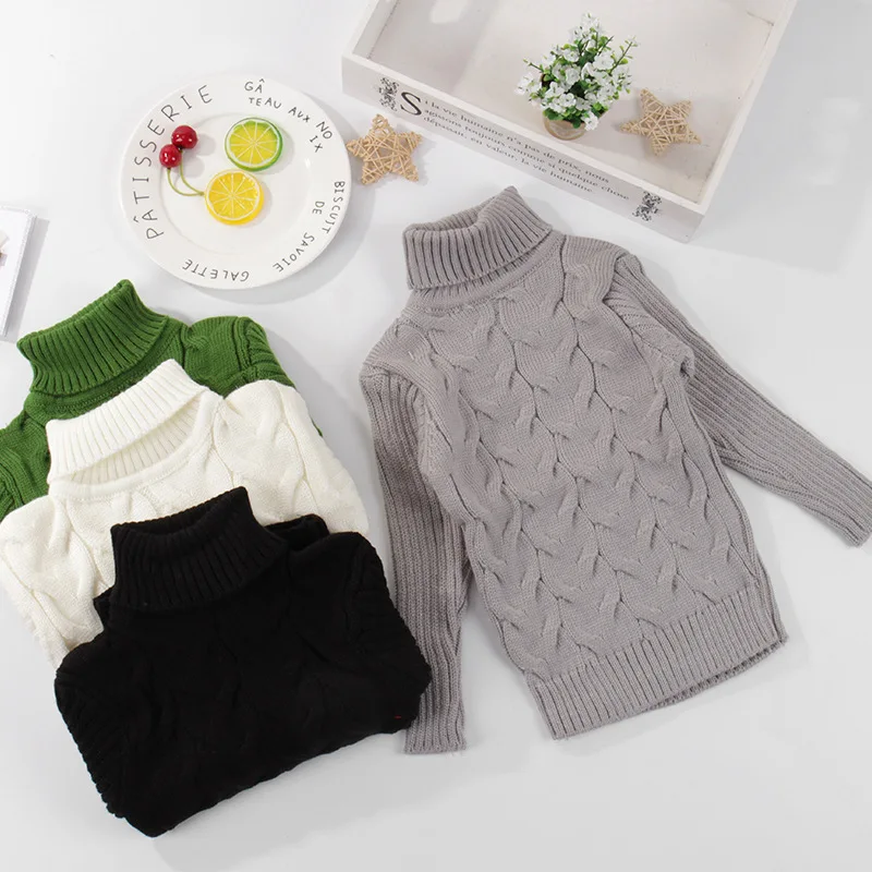 Children Baby Boys Girls Turtleneck Sweater Stripe Cross Knitwear Autumn Winter Unisex Warm Bottoming Knitted Pullover 1-8T
Children Baby Boys Girls Turtleneck Sweater Stripe Cross Knitwear Autumn Winter Unisex Warm Bottoming Knitted Pullover 1-8T