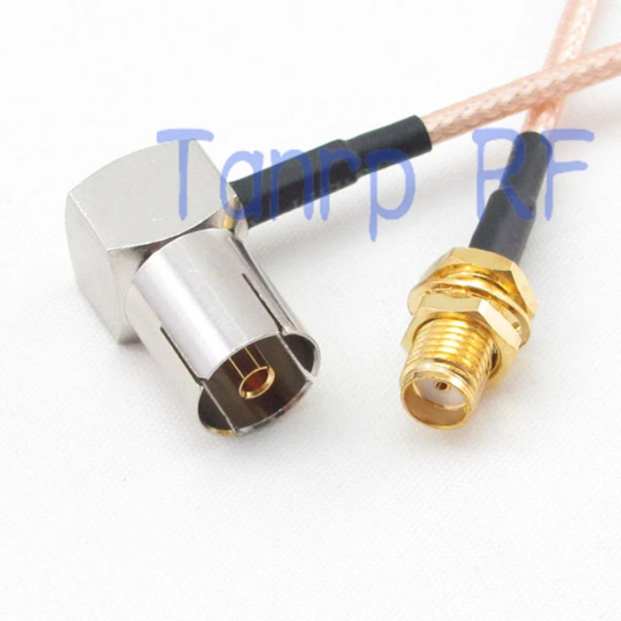 12in TV female jack right angle to SMA female jack RF adapter connector 30CM Pigtail coaxial jumper extension cord cable RG316
12in TV female jack right angle to SMA female jack RF adapter connector 30CM Pigtail coaxial jumper extension cord cable RG316