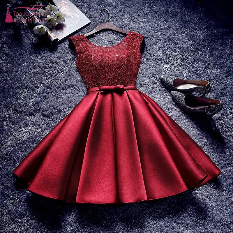 Темно Красное Платье
