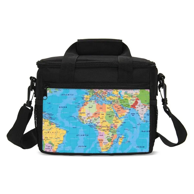 Small Lunch Bags For Men Women Children Fashion World Map 3D Printing Ice Bags Insulated Thermal Picnic Food Storage Lunchbox
Small Lunch Bags For Men Women Children Fashion World Map 3D Printing Ice Bags Insulated Thermal Picnic Food Storage Lunchbox