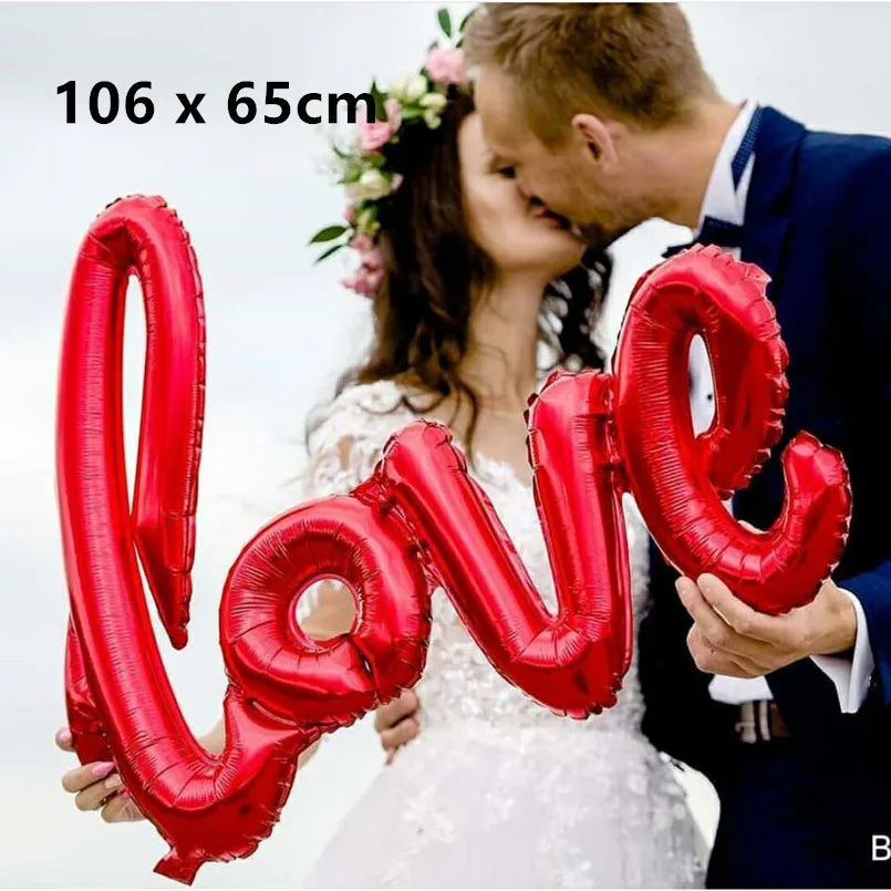 2pcs LOVE Letter Balloons Wedding Decorative Diamond ring Foil Balloon for Weddings Party Events Decoration Supplies Lips Globos
2pcs LOVE Letter Balloons Wedding Decorative Diamond ring Foil Balloon for Weddings Party Events Decoration Supplies Lips Globos