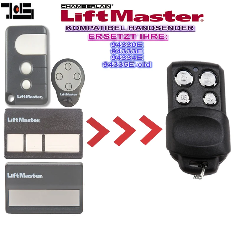 For liftmaster chamberlain 94330E, 94333E, 94334E, 94335E gate door remote control 433.92mhz
For liftmaster chamberlain 94330E, 94333E, 94334E, 94335E gate door remote control 433.92mhz