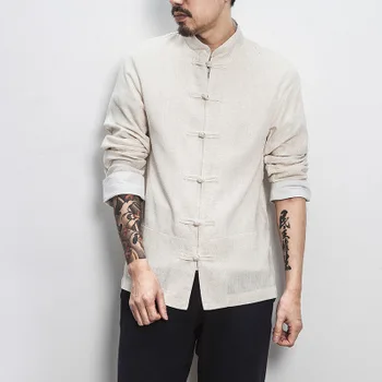 2019 spring period and the Chinese big yards men's cotton long sleeve shirt collar shirt button cultivate one's morality
2019 spring period and the Chinese big yards men's cotton long sleeve shirt collar shirt button cultivate one's morality