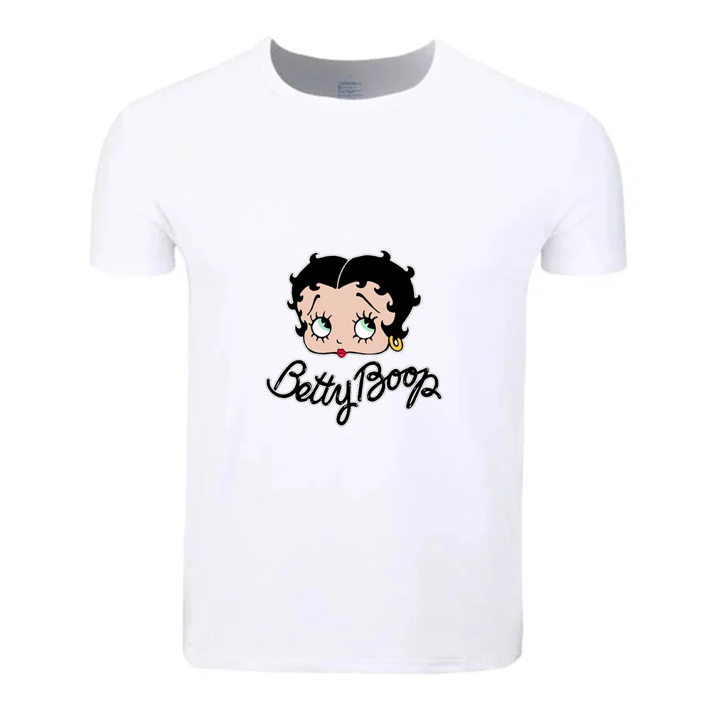 Betty Boop Big Size Cotton Students Summer T-Shirt Custom Casual Short Sleeve Men Women Boys Girls T Shirt Tees Kids Tshirt
Betty Boop Big Size Cotton Students Summer T-Shirt Custom Casual Short Sleeve Men Women Boys Girls T Shirt Tees Kids Tshirt