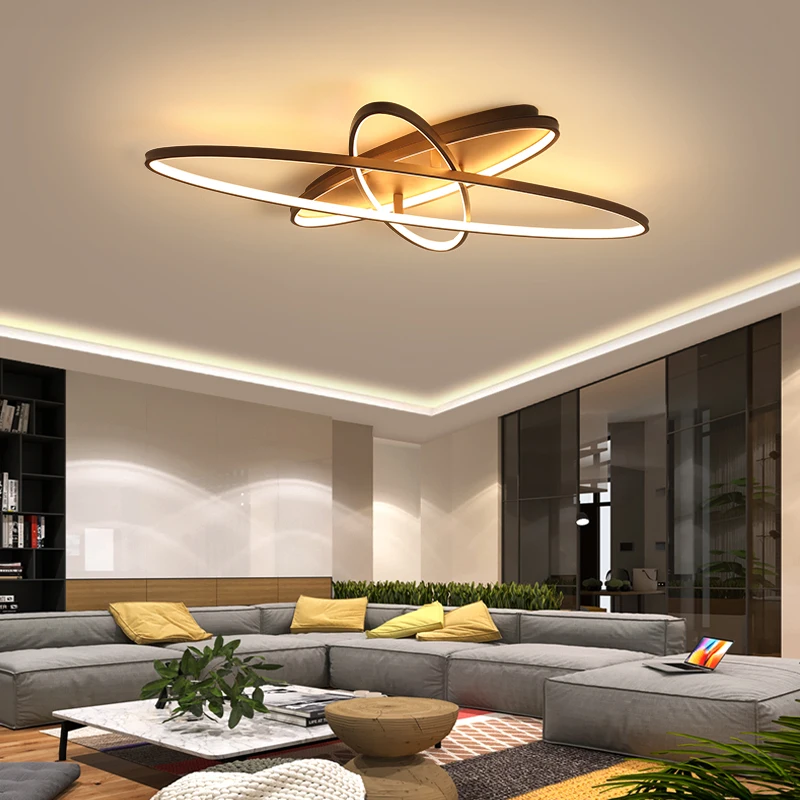 New Hot RC White/Coffee Finish Modern Led Chandelier For Living Room Bedroom Study Room Dimmable Ceiling Chandelier Fixtures
New Hot RC White/Coffee Finish Modern Led Chandelier For Living Room Bedroom Study Room Dimmable Ceiling Chandelier Fixtures