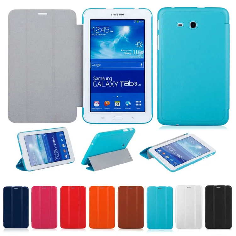 2017 New Folding PU Leather Stand Case Hard Cover with hold function for Samsung Galaxy Tab3 Tab 3 7.0 inch Lite T110 T111
2017 New Folding PU Leather Stand Case Hard Cover with hold function for Samsung Galaxy Tab3 Tab 3 7.0 inch Lite T110 T111