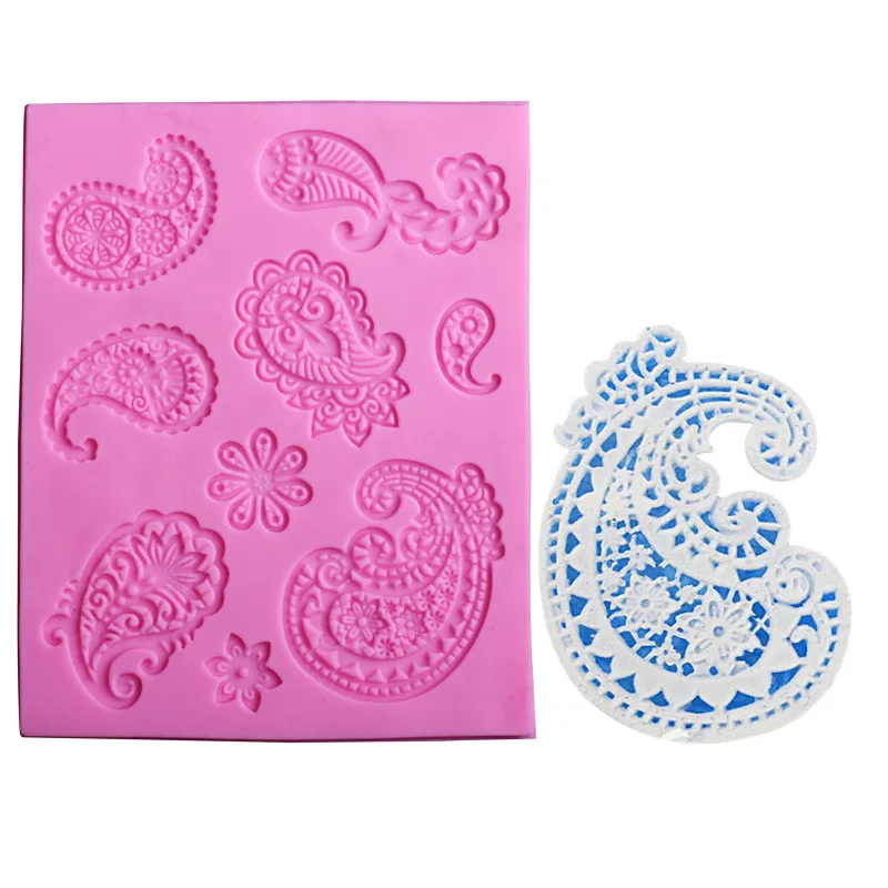 HOHOBLANC Lace silicone mould Cake Baking Mold Sugar Lace Pattern Decorate Silicone Mold Retro Baking
HOHOBLANC Lace silicone mould Cake Baking Mold Sugar Lace Pattern Decorate Silicone Mold Retro Baking