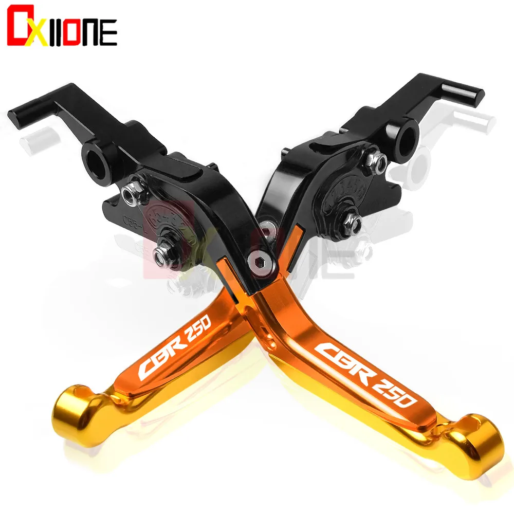 Motorcycle Accessories CNC Adjustable Folding Extendable Brake Clutch Levers For Honda CBR250
Motorcycle Accessories CNC Adjustable Folding Extendable Brake Clutch Levers For Honda CBR250