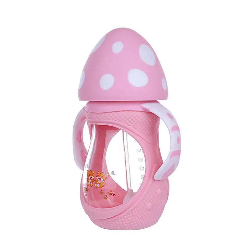 240ml Wide Caliber Automatic Anti-flatulence Drop-proof Glass Feeding Bottle With Safe And Non-toxic Soft Silicone Nipple Suit
240ml Wide Caliber Automatic Anti-flatulence Drop-proof Glass Feeding Bottle With Safe And Non-toxic Soft Silicone Nipple Suit