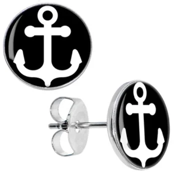 Wholesale Stud Earrings Black and White Checkered Stainless Steel Ear Studs Cheater Fashion Jewelry 8mm 10mm AW5044
Wholesale Stud Earrings Black and White Checkered Stainless Steel Ear Studs Cheater Fashion Jewelry 8mm 10mm AW5044