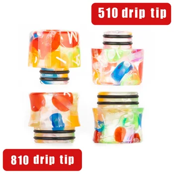 15pcs 510/810 drip tip Resin drip tip For Ijust S RTA TFV12 baby prince Vape Accessories Mouthpiece color jelly drip tip 510
15pcs 510/810 drip tip Resin drip tip For Ijust S RTA TFV12 baby prince Vape Accessories Mouthpiece color jelly drip tip 510