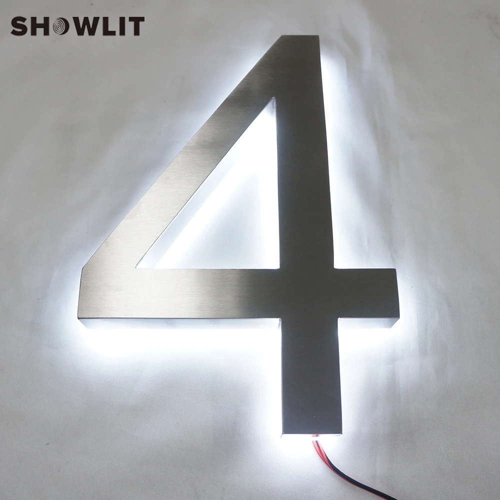 House Number LED Backlit Door Number With Acrylic Light Cold White LED Lighting Home Number
House Number LED Backlit Door Number With Acrylic Light Cold White LED Lighting Home Number