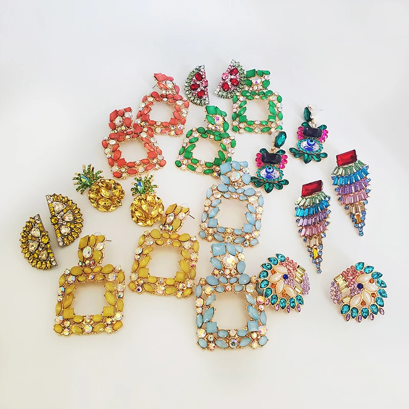 FASHIONSNOOPS Crystal Drop Dangle Earrings for Women 2019 Hot Sale Boho Rhinestone Statement Earring Fashion Jewelry Bijoux
FASHIONSNOOPS Crystal Drop Dangle Earrings for Women 2019 Hot Sale Boho Rhinestone Statement Earring Fashion Jewelry Bijoux