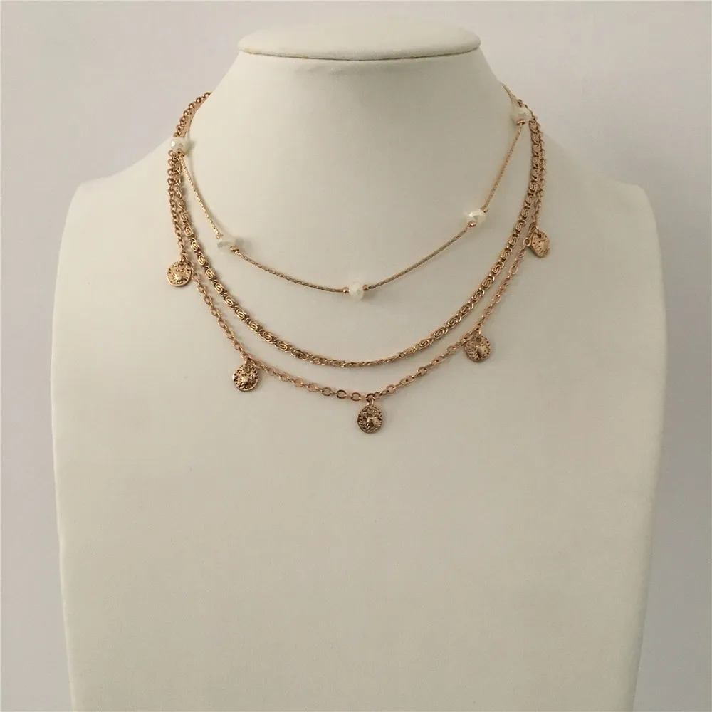 TRENDY ANTIQUE GOLD WITH SMALL BEAD WITH ROUND DISC CHARM THREE LAYERED NECKLACE FOR WOMEN GIRL
TRENDY ANTIQUE GOLD WITH SMALL BEAD WITH ROUND DISC CHARM THREE LAYERED NECKLACE FOR WOMEN GIRL