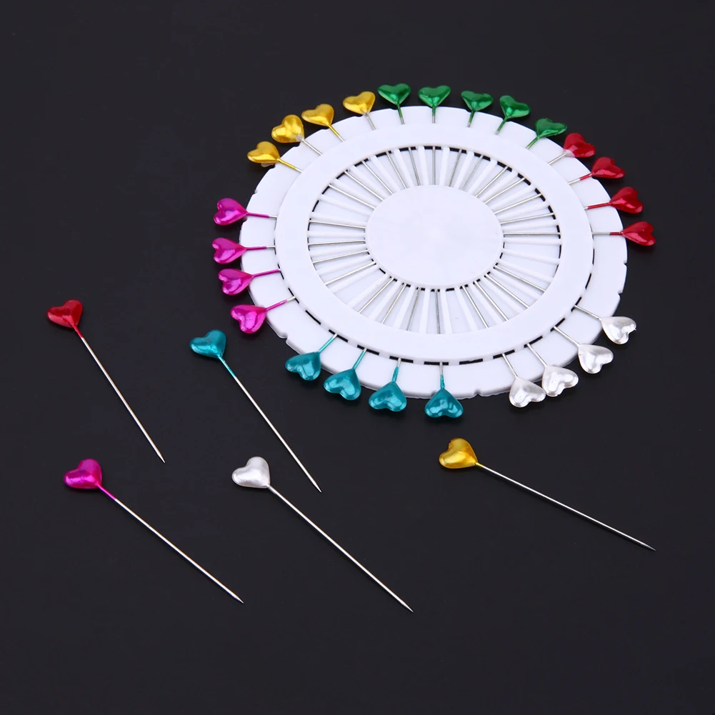 30Pcs 5.5cm Love Heart Roud Pearl Head Stainless Steel Sewing Pin for Clothing Dressmaking Embroidery Sewing Accessories
30Pcs 5.5cm Love Heart Roud Pearl Head Stainless Steel Sewing Pin for Clothing Dressmaking Embroidery Sewing Accessories
