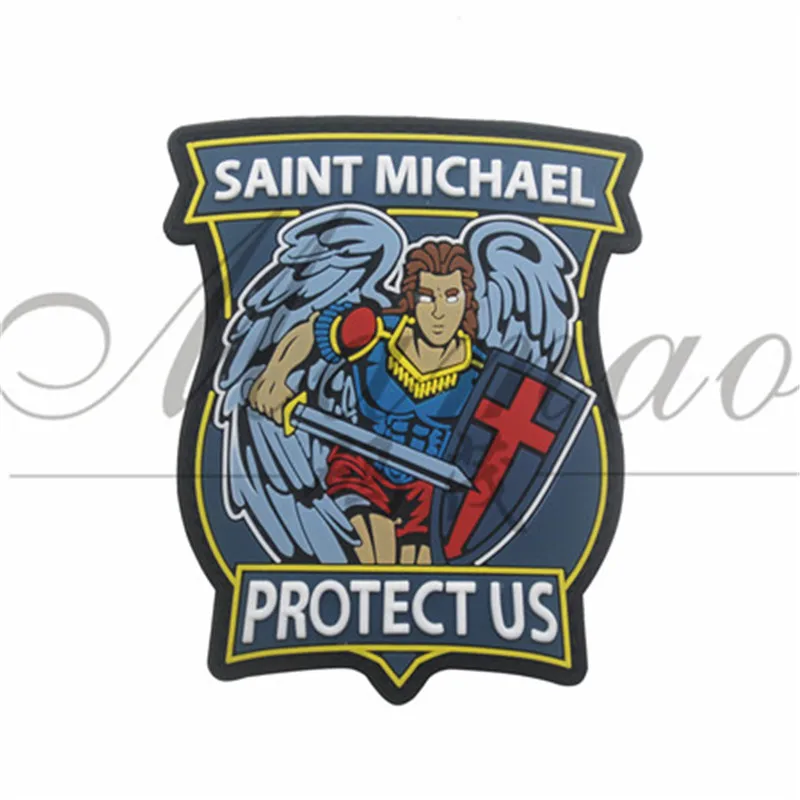 St. Michael protects the morale of American tactical forces Army Badge 3D PVC Tactical Morale Patch
St. Michael protects the morale of American tactical forces Army Badge 3D PVC Tactical Morale Patch