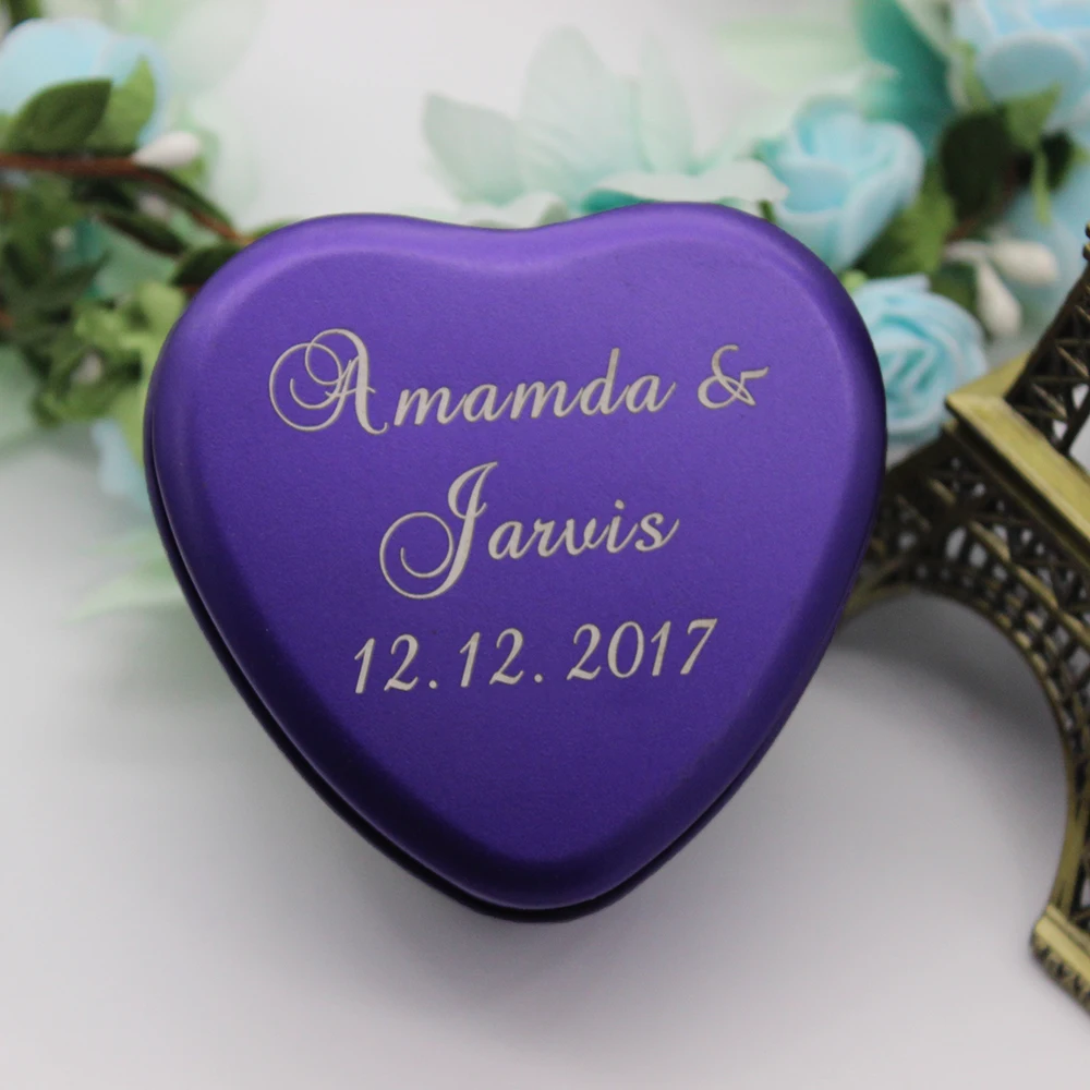 10pcs Personalized Engraved Wedding Boxes Love Heart Tinplate Candy box Gift Boxes Unique Craft Party Decoration Favor Supplies
10pcs Personalized Engraved Wedding Boxes Love Heart Tinplate Candy box Gift Boxes Unique Craft Party Decoration Favor Supplies