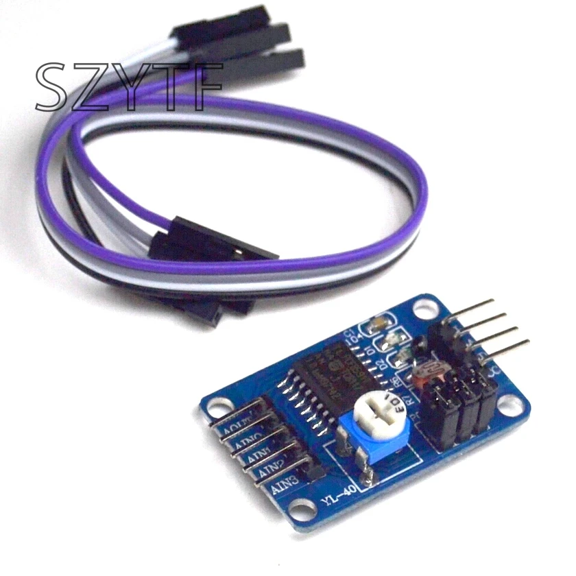 1pcs SAMIORE ROBOT PCF8591 module AD / DA conversion modules analog-to-digital / digital-to-analog conversion
1pcs SAMIORE ROBOT PCF8591 module AD / DA conversion modules analog-to-digital / digital-to-analog conversion