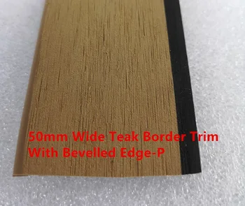 Boat Marine Yacht Synthetic PVC Black Caulking Teak Decking Border Trim With Beveled Edge 50mm*5mm*25 Meter 
Boat Marine Yacht Synthetic PVC Black Caulking Teak Decking Border Trim With Beveled Edge 50mm*5mm*25 Meter