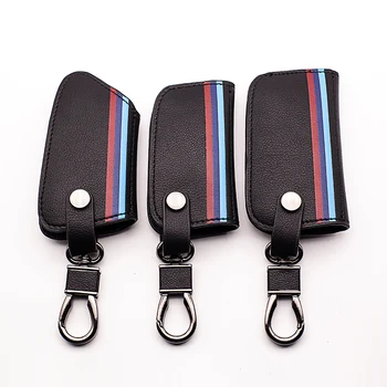 Top layer leather Genuine Leather car key cover for BMW X1 X3 X5 X6 E46 E90 F10 F30 Car Key Holder car keys accessories shell
Top layer leather Genuine Leather car key cover for BMW X1 X3 X5 X6 E46 E90 F10 F30 Car Key Holder car keys accessories shell