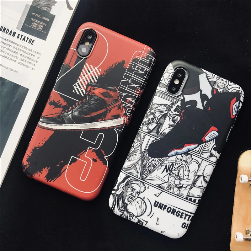 sport 23 Jordan Air Fly Man Basketball shoes Silicone Cover case for iPhone 11 pro X XS MAX XR 7 8 6 S Plus AJ Comic soft coque
sport 23 Jordan Air Fly Man Basketball shoes Silicone Cover case for iPhone 11 pro X XS MAX XR 7 8 6 S Plus AJ Comic soft coque