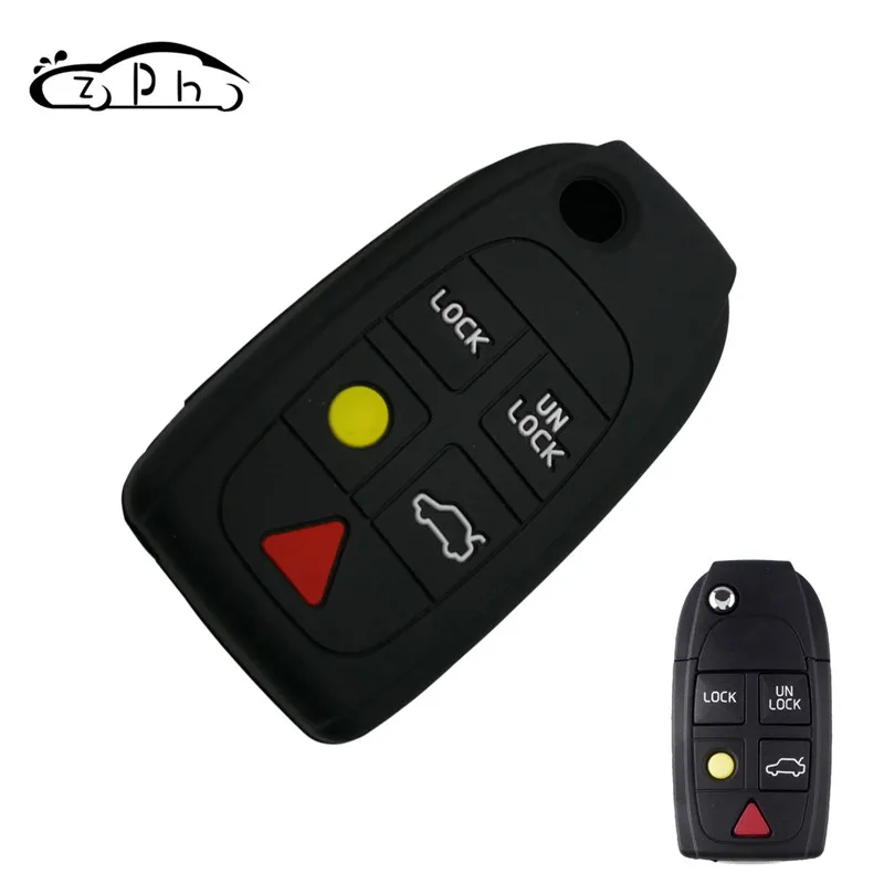 5 Button For Volvo XC90 S80 XC70 S60 V70 Silicone Car Remote Flip Key Case Fob Shell Cover Skin Holder Free Ship Accessories Hot
5 Button For Volvo XC90 S80 XC70 S60 V70 Silicone Car Remote Flip Key Case Fob Shell Cover Skin Holder Free Ship Accessories Hot