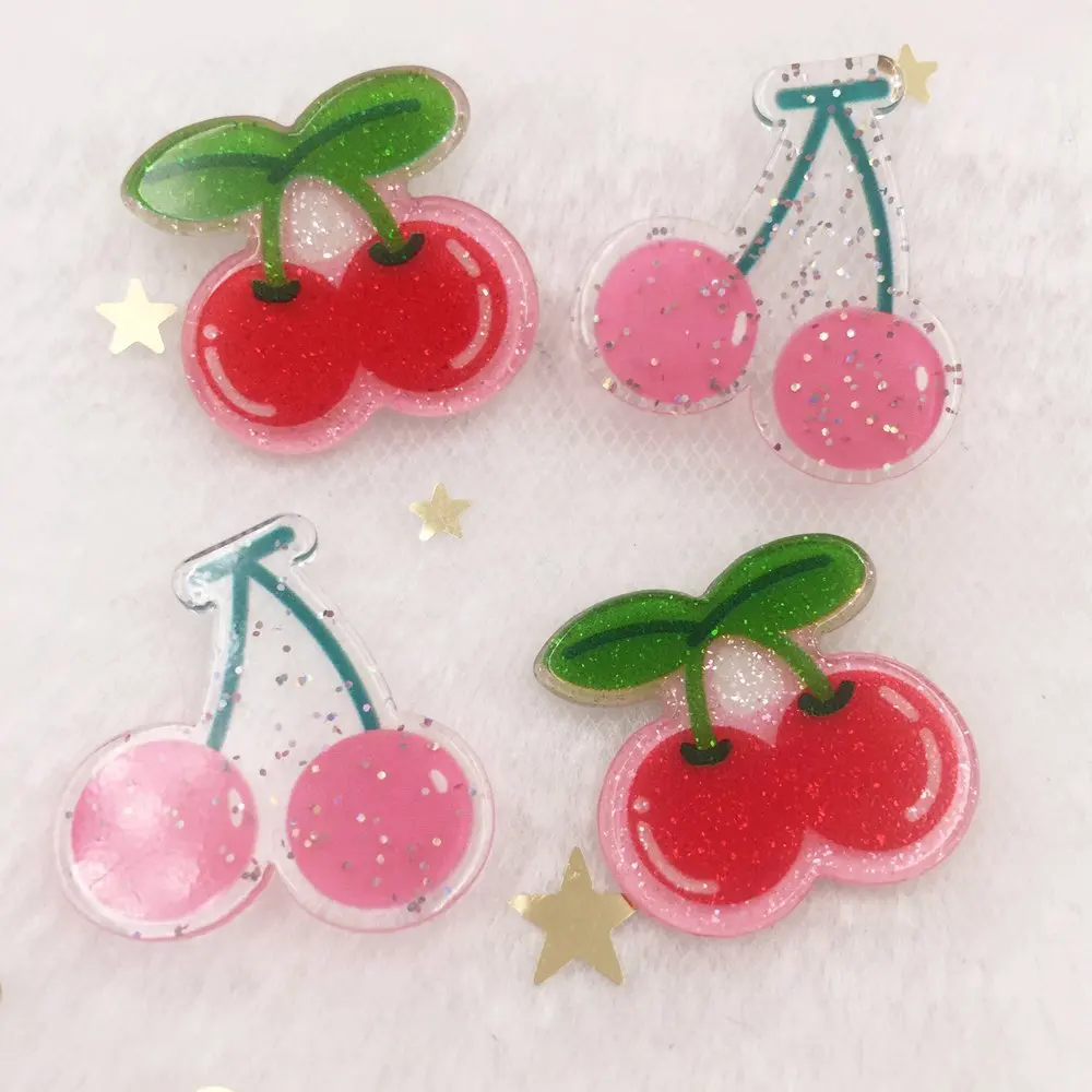Glitter Cherry Flat back Acrylic sheet Miniature pattern applique 10pcs DIY Wedding scrapbook Home Decor craft OF672
Glitter Cherry Flat back Acrylic sheet Miniature pattern applique 10pcs DIY Wedding scrapbook Home Decor craft OF672