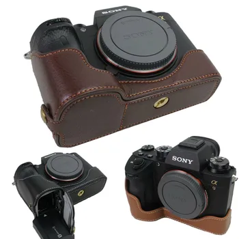 Genuine Real Leather Camera Bottom Case Half Body Set Cover For Sony A7III A7R3 A7RIII A7R Mark 3 A7RM3 A9 With Battery Opening
Genuine Real Leather Camera Bottom Case Half Body Set Cover For Sony A7III A7R3 A7RIII A7R Mark 3 A7RM3 A9 With Battery Opening