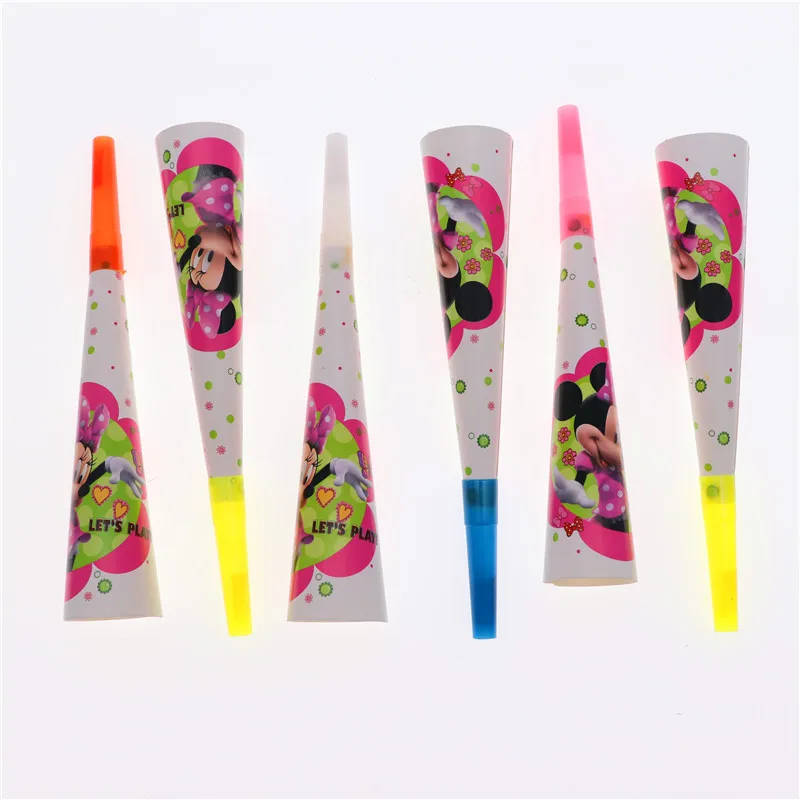 6Pcs/lot Minnie Mouse Horn Birthday Party Decorations Kids Party Supplies Noise Makers Horn Minnie Them Party Baby Shower
6Pcs/lot Minnie Mouse Horn Birthday Party Decorations Kids Party Supplies Noise Makers Horn Minnie Them Party Baby Shower