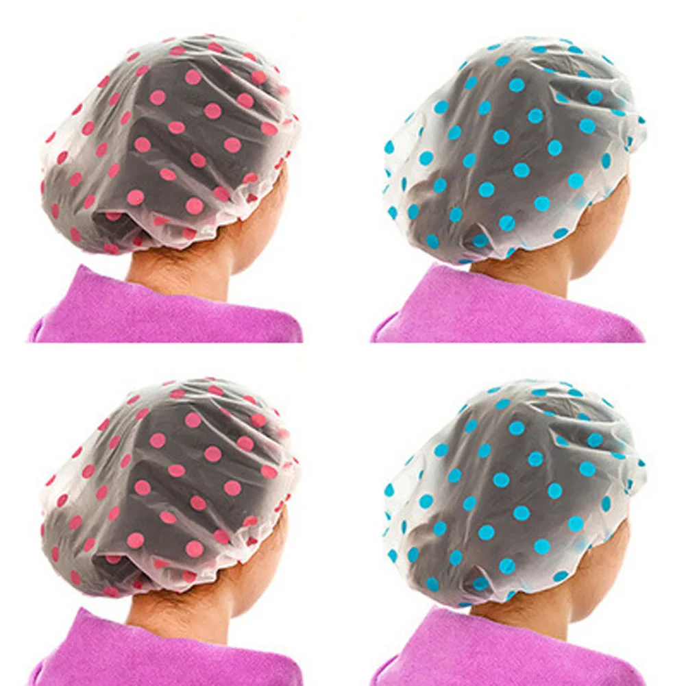 1pcs Color Random Dot Waterproof Shower Cap Thicken Bath Hat Bathing Cap for Women
1pcs Color Random Dot Waterproof Shower Cap Thicken Bath Hat Bathing Cap for Women