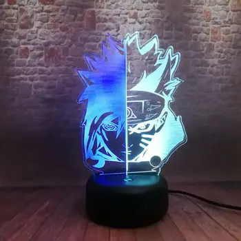 3D Illusion Nightlight LED Colors Mixed Changing Light Japan Manga figures Naruto Sasuke Anime Figure Toys
3D Illusion Nightlight LED Colors Mixed Changing Light Japan Manga figures Naruto Sasuke Anime Figure Toys