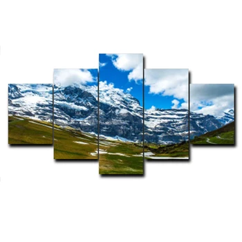 5 Panel Snow Mountain Sky Paint On Canvas For Living Room Home Decor Abstract Modern Wall Art Painting Photo Album Frameless
5 Panel Snow Mountain Sky Paint On Canvas For Living Room Home Decor Abstract Modern Wall Art Painting Photo Album Frameless