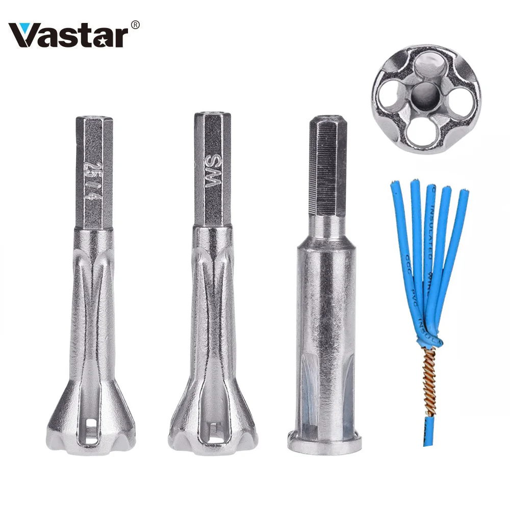 Electrical Twist Wire Tool 2~5 Hole Electrician Universal Automatic Twisting Wire Stripping Doubling Machine Connector
Electrical Twist Wire Tool 2~5 Hole Electrician Universal Automatic Twisting Wire Stripping Doubling Machine Connector