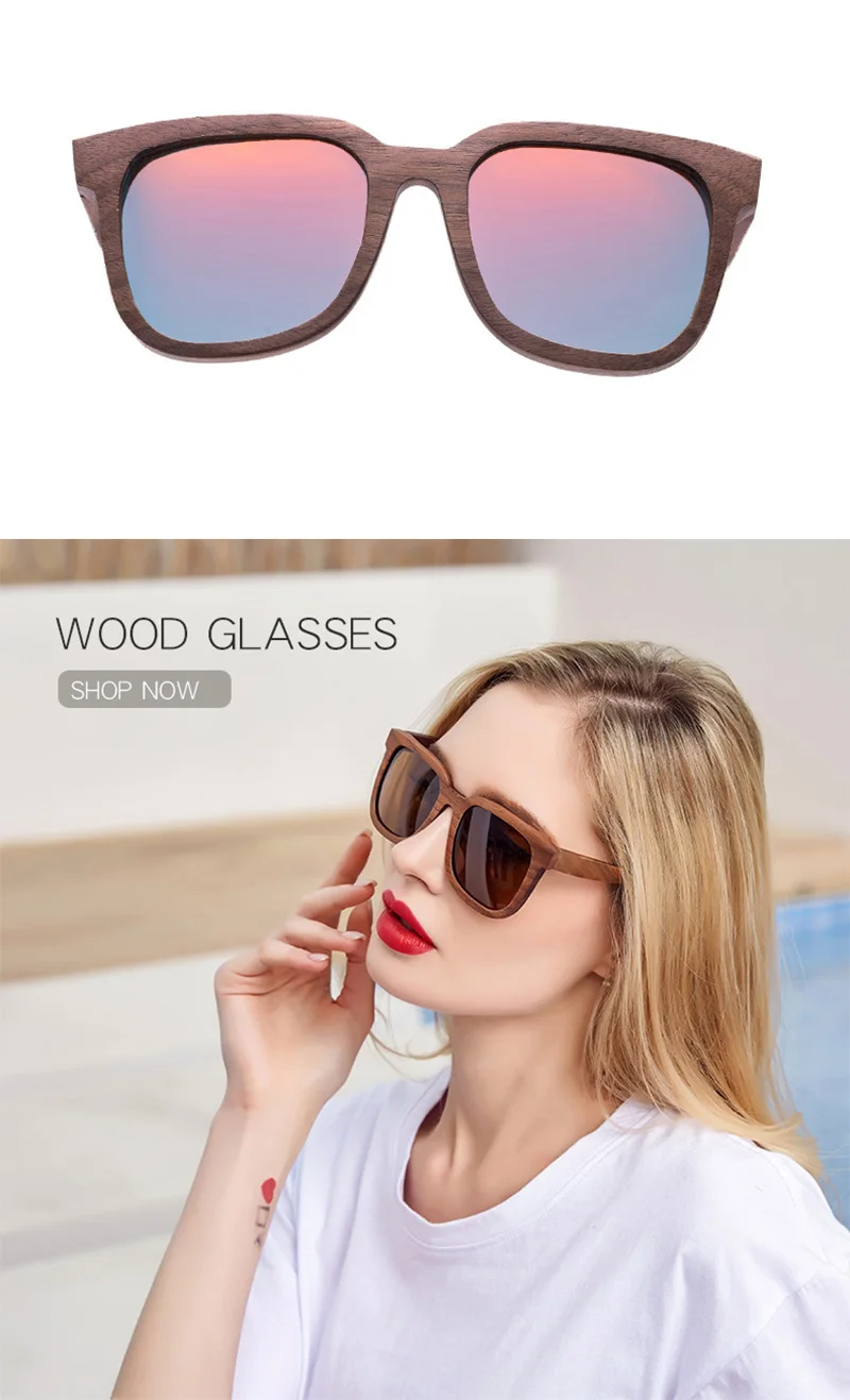 Polarized Wood Sunglasses Men women square bamboo Women Mirror Polaroid Sun Glasses for men women retro de sol wood case Polarized Wood Sunglasses Men women square bamboo Women Mirror Polaroid Sun Glasses for men women retro de sol wood case