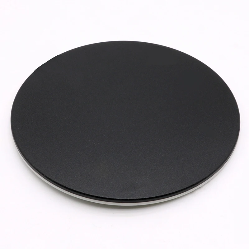 

125 mm Microscope Stage Plate Board Bausch Lomb Black White Accessories Microscope for Stereo Zoom Microscope