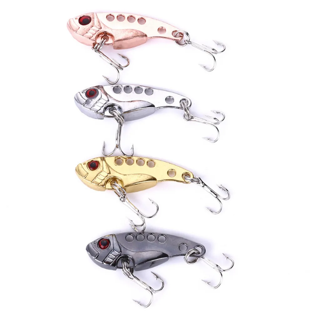 4pcs/lot Metal VIB 3.5G/3.5CM Fishing Lure Vibration Spoon Spinner Lure Crankbait Bass Artificial Hard Bait Cicada VIB Tackle
4pcs/lot Metal VIB 3.5G/3.5CM Fishing Lure Vibration Spoon Spinner Lure Crankbait Bass Artificial Hard Bait Cicada VIB Tackle